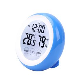 China DTH-3305B B Touch Screen White Backlight Mini Digital LCD Temperature Humidity Meter supplier