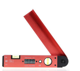 China 0-185 grados 1,8&quot; LCD medidor de ángulo digital con nivel proveedor