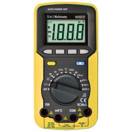 China WH5510 apagado automáticamente multimetro digital 5 en 1 proveedor