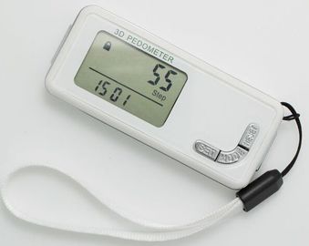 China 7 días de recuento de calorías de memoria medidor de pasos 3D con cordón proveedor
