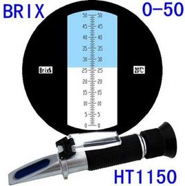 China 0 a 50 PCT Refractómetro de Brix proveedor