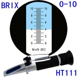 China 0 a 10 PCT Refractómetro de Brix proveedor