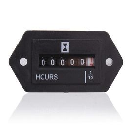 China HM002 Pantalla LCD Hexímetro Mecánico de horas AC/DC para barcos, automóviles, vehículos todo terreno, motos de nieve, tractores de césped proveedor