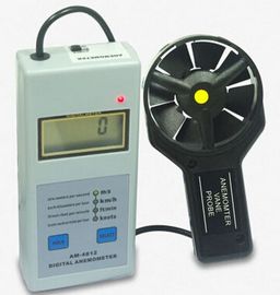 China AM-4812 Anemómetro digital multifuncional con pantalla LCD de velocidad del aire con función de retención de datos proveedor