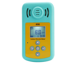 China KXL-806 Mini Detector de concentración de dióxido de carbono portátil de CO2 con pantalla LCD y analizador de gas de alarma de luz acústica proveedor