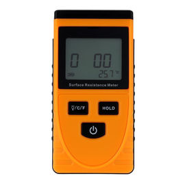 China GM3110 Datos antiestáticos portátil Medidor de resistencia de la superficie preciso Medidor de resistencia de la tierra Pantalla LCD Ohmmeter proveedor