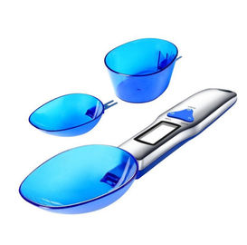 China 300g/0.1g Balanza portátil LCD digital de cocina Cuchara de medida Gramas Cuchara electrónica Peso de cuchara Volumen Balanza de alimentos Herramienta de cocina proveedor