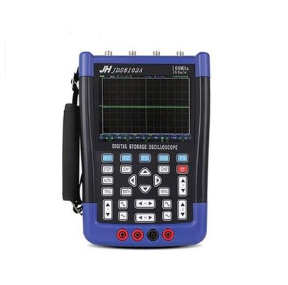 China JDS8012A 100-240V 2 canales 100MHz 1GSa/S TFT Pantalla LCD portátil Osciloscopio de almacenamiento digital proveedor