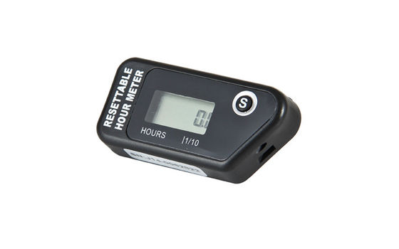 China HM016H IP68 LCD digital impermeable a la gasolina con inducción y reajustable medidor de horas para parámetros, microiluminación, motores marinos proveedor