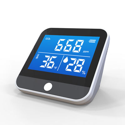 China DM306C Monitor portátil de temperatura y humedad de CO2 Infrarrojo Detector NDIR Escritorio Analista de calidad del aire interior para el hogar proveedor