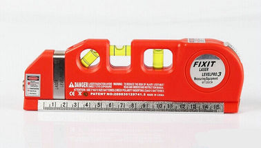 LV-03 8FT Horizonte vertical de múltiples propósitos con láser, medidor de nivel de la cinta de medición, regulador de burbujas proveedor