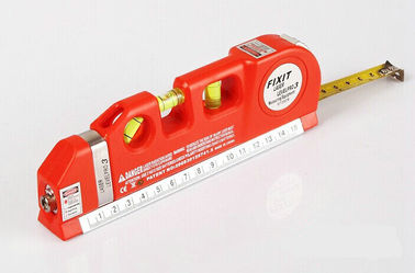 LV-03 8FT Horizonte vertical de múltiples propósitos con láser, medidor de nivel de la cinta de medición, regulador de burbujas proveedor