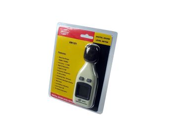 GM1351 30-130dBA Medidor de nivel de ruido digital 1,5 DB Precisión Tester de registro de decibelios Instrumento de medición del volumen proveedor