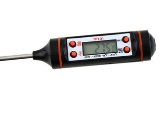 TP101 Termómetro de carne de barbacoa con sonda de acero inoxidable Termómetro de cocina de cocina digital Termómetro de comida de sonda proveedor