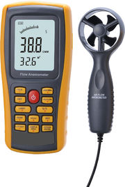 GM8902 0.3~45m/s Anemómetro digital velocidad del viento/flujo de aire/medidor de temperatura del aire medidor con interfaz USB proveedor