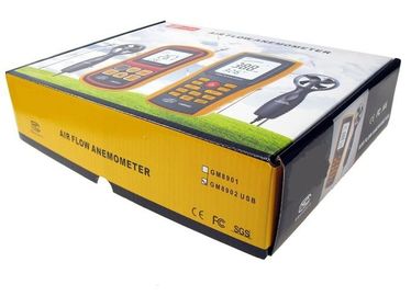 GM8902 0.3~45m/s Anemómetro digital velocidad del viento/flujo de aire/medidor de temperatura del aire medidor con interfaz USB proveedor