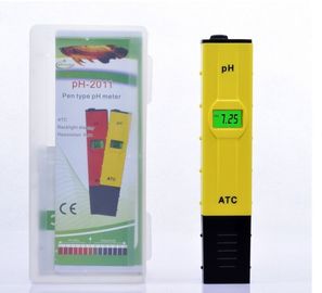 Medidor de pH de tipo pluma ATC PH2011 amarillo proveedor
