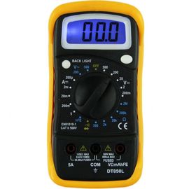 DT850L Multimetro de luz de fondo pequeño proveedor
