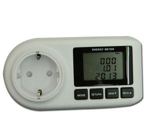 SK410-V1 Contador de energía de pantalla LCD de fase grande con enchufe única de la UE proveedor
