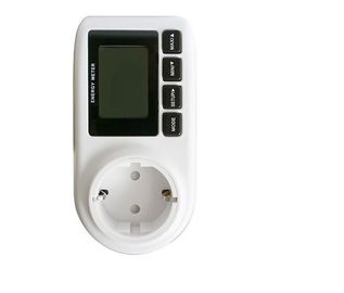 SK410-V1 Contador de energía de pantalla LCD de fase grande con enchufe única de la UE proveedor
