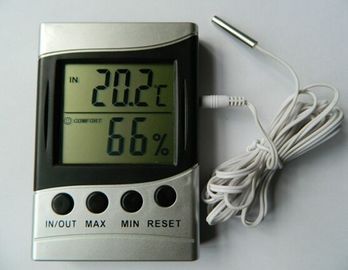WS200 ABS Plástico LCD Estación meteorológica electrónica termómetro digital proveedor