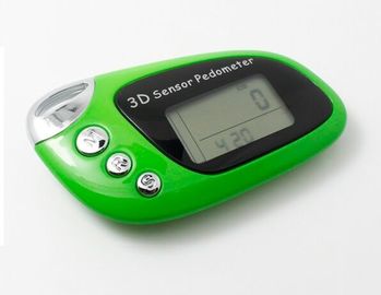 El sensor USB 3D de bolsillo verde y el pedómetro proveedor