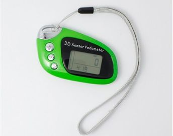 Medidor de paso con sensor 3D de bolsillo verde proveedor