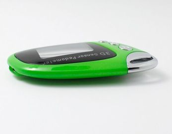 Medidor de paso con sensor 3D de bolsillo verde proveedor