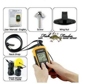 Sensor de sonar portátil de 100 m, buscador de peces proveedor