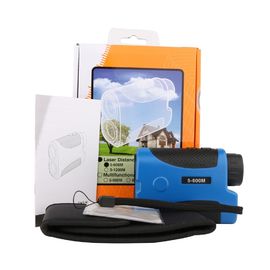 Medidor de distancia láser portátil de 5-600 metros para caza, golf, deporte, medición de distancias. proveedor