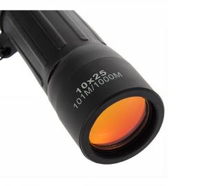 Telescopio monocular de bolsillo de 10x25 para deportes y campamentos proveedor