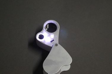 30X,60X todo metal de doble potencia LED Lupa de joyería proveedor