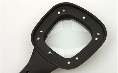Lupa de aumento 4X portátil con 6 luces LED proveedor
