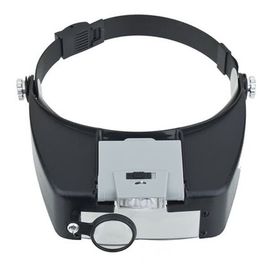 1.5X 3X 6.5X 8X Banda de cabeza Joyería Amplificador LED Amplificador Gafas Loupe proveedor