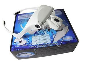 MG9892B1 Amplificador de banda de cabeza libre de manos con luz LED y lente cambiante proveedor