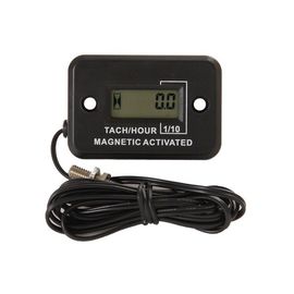 HM012C Tacómetro de horas de acción magnético digital impermeable utilizado para motos de nieve, cortadoras de césped, marinas, generadores proveedor