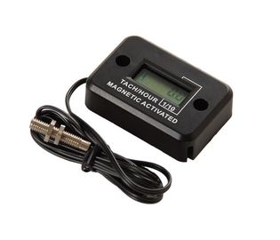 HM012C Tacómetro de horas de acción magnético digital impermeable utilizado para motos de nieve, cortadoras de césped, marinas, generadores proveedor