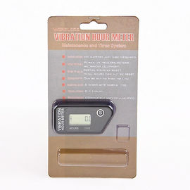 HM016B LCD digital inalámbricoVibración Horómetro para cortador de césped ATV Motocross Tractor Motor a reacción Camión de motos de nieve proveedor