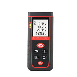 60m 1,9&quot; LCD digital de auto-calibración láser medidor de distancia proveedor