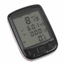 Luz de fondo LCD a prueba de agua Computadora de bicicleta digital con cable proveedor