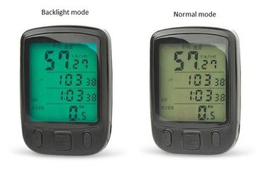 Luz de fondo LCD a prueba de agua Computadora de bicicleta digital con cable proveedor