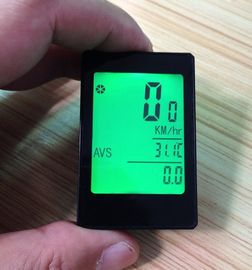 Luz de fondo LCD a prueba de agua teclas táctiles Computadora de bicicleta multifunción proveedor