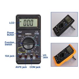 M890C ((CE) Mulimetro digital de pantalla LCD de gran tamaño proveedor