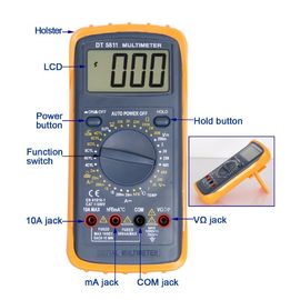 DT5811 CE Multiméter para automóviles proveedor
