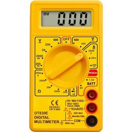 DT830E CE ((CAT II) Multiméter pequeño proveedor