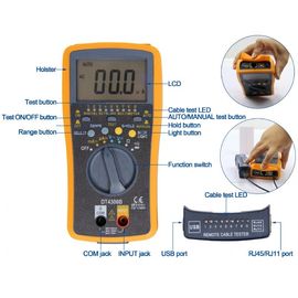 DT4300B Multiméter de red digital de rango automático proveedor