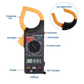 DT266FT Medidor de abrazaderas digital proveedor