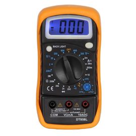 DT858L Multimetro pequeño con luz de fondo proveedor