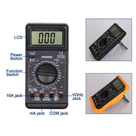 M890G Multiméter digital de pantalla LCD grande proveedor