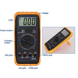 MY63 ((CE) Multiméter digital proveedor